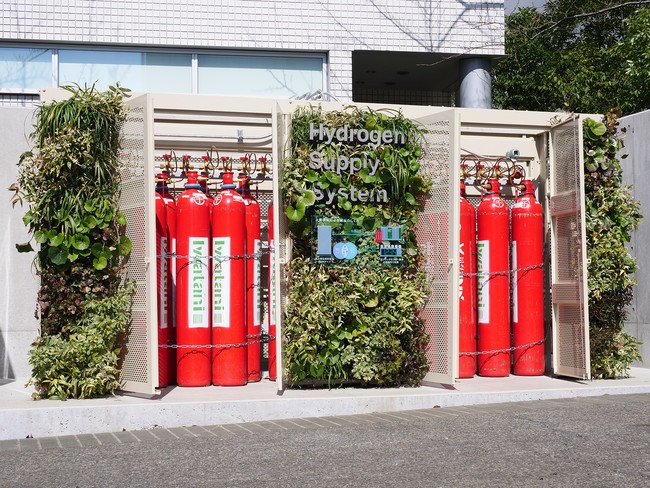 パナソニックセンター東京で純水素型燃料電池の実証を開始