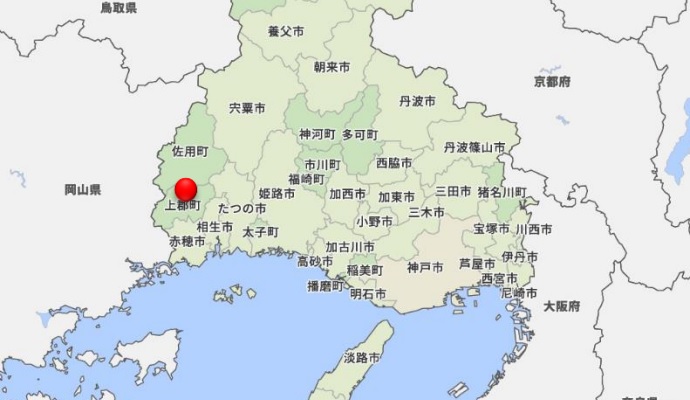 兵庫県赤穂郡上郡町