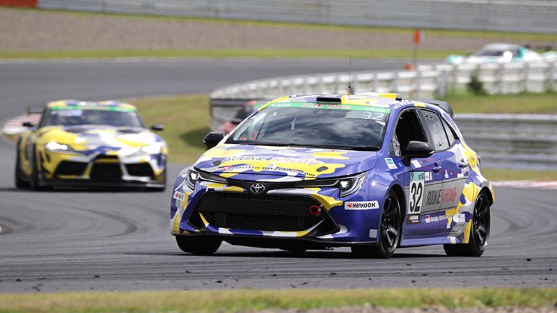 水素エンジンカローラ