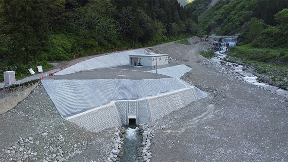相ノ又谷（あいのまただに）水力発電所
