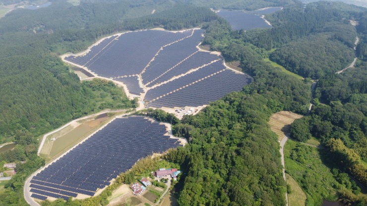 涌谷太陽光発電所