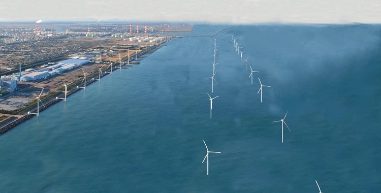 茨城県鹿島港洋上風力発電事業