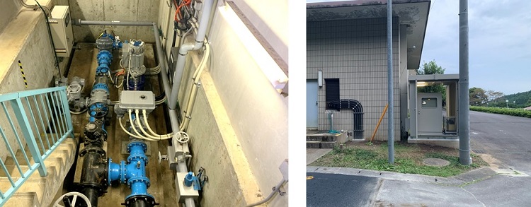 板市寺山浄水場マイクロ水力発電所