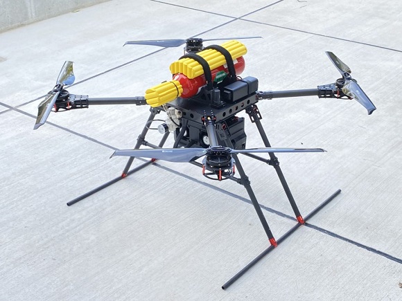 経産大臣特別認可を取得したドローンワークスの水素燃料電池ドローン