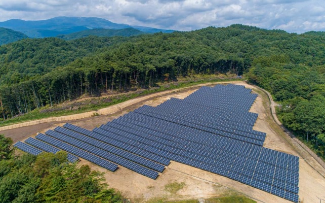 ソフトバンク群馬吾妻長野原ソーラーパーク