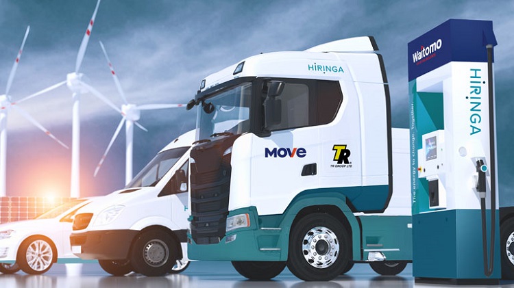 ニュージーランドで燃料電池大型車向けグリーン水素供給ステーション