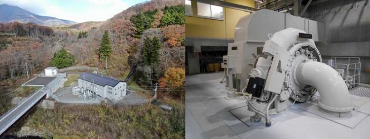 宮城県・横川発電所