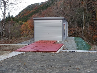 山形県米沢市の小水力発電所