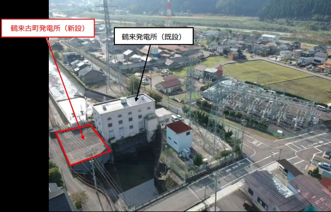 石川県白山・鶴来古町発電所市