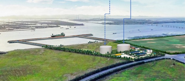 ベトナム北部 LNG 基地