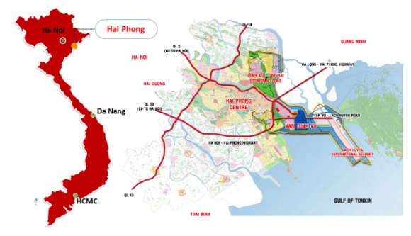 プロジェクト予定地周辺地図