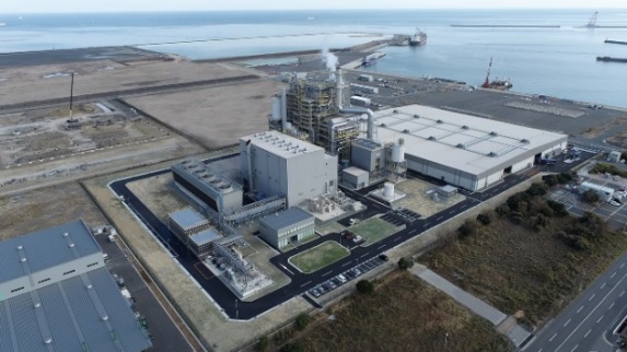 福岡県苅田町のバイオマス発電所