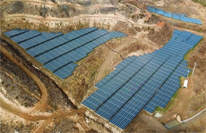 岡山吉備中央町太陽光発電所