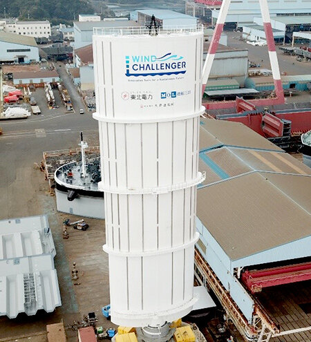 ウインドチャレンジャー帆 「展帆時」