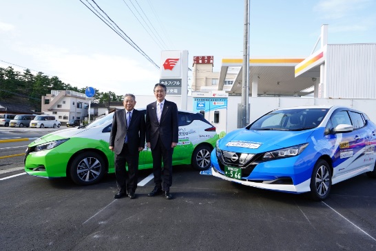 EVどんがタクシー