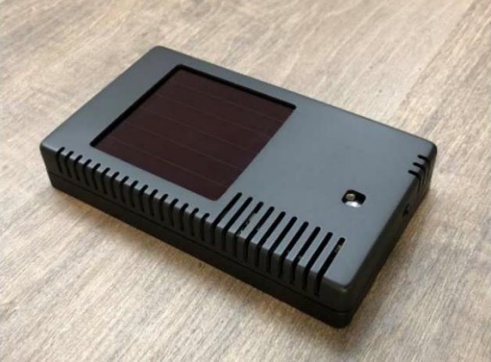 次世代太陽電池（ペロブスカイト太陽電池）搭載の IoT CO2 センサー端末