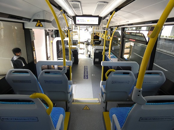 関西空港・燃料電池バスＳＯＲＡ