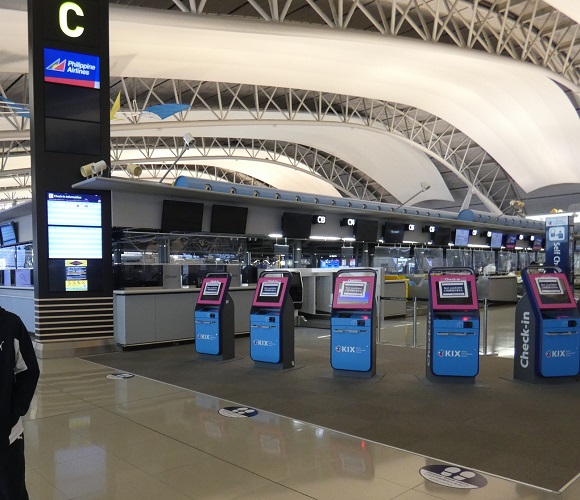 関西空港・第１ターミナル４階・国際線