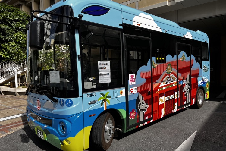 EVモーターズ・ジャパン製 EV バス