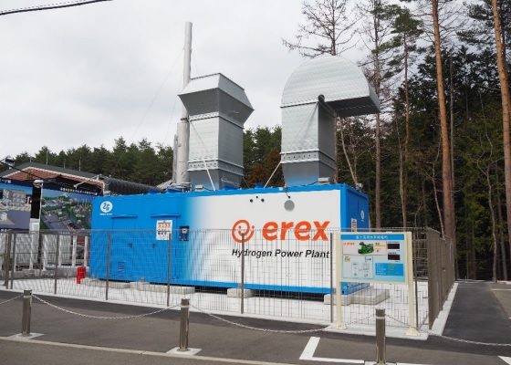 水素専焼発電所「富士吉田水素発電所」