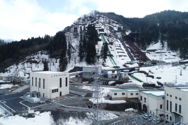 新姫川第六発電所 全景