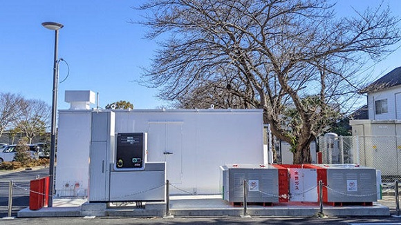 浪江町役場(公用車用簡易型水素ステーション)