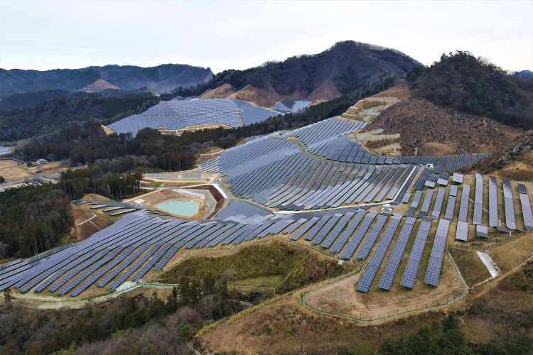 栃木県佐野市・大型太陽光発電所