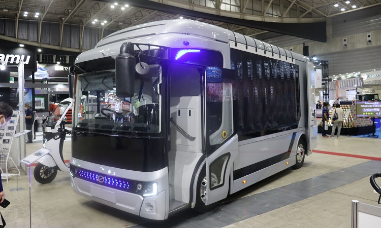 EV モーターズ・ジャパン、「ジャパントラックショー2022」出展ブースに1300名超が来場