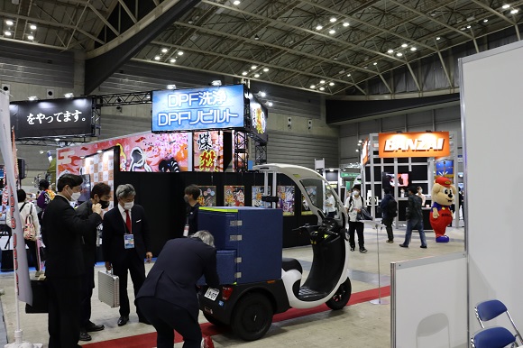 EV モーターズ・ジャパン、「ジャパントラックショー2022」出展ブースに1300名超が来場