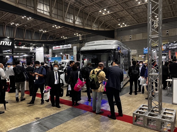 EV モーターズ・ジャパン、「ジャパントラックショー2022」出展ブースに1300名超が来場