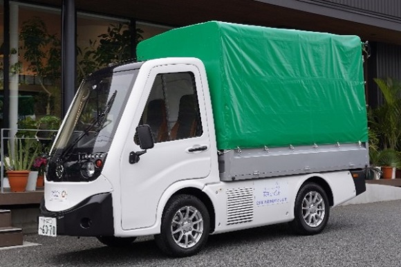 多用途小型商用EV車「ELEMO」、埼玉県川口市のJFTD花キューピット加盟店で実証実験