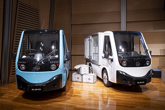 多用途小型商用EV車「ELEMO」、埼玉県川口市のJFTD花キューピット加盟店で実証実験