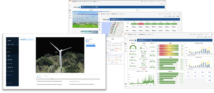 ＮＴＴコムウェアなど、風力発電設備の情報を一元化する統合分析ダッシュボードの提供を開始