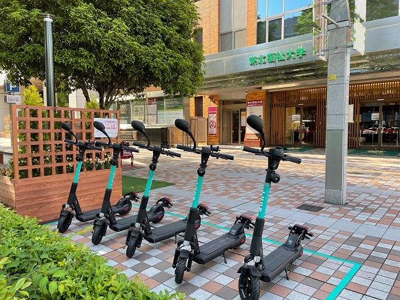 電動キックボードのシェアサービス「LUUP」、仙台で期間限定のサービス提供