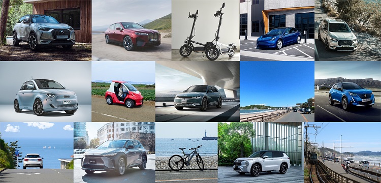 最新の電動モビリティが湘南T-SITEに集合！e-Mobility WORLD 2022 開催