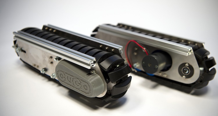 CuboRexが提供するテスト機開発用電動クローラユニット「CuGo」の活用事例を紹介