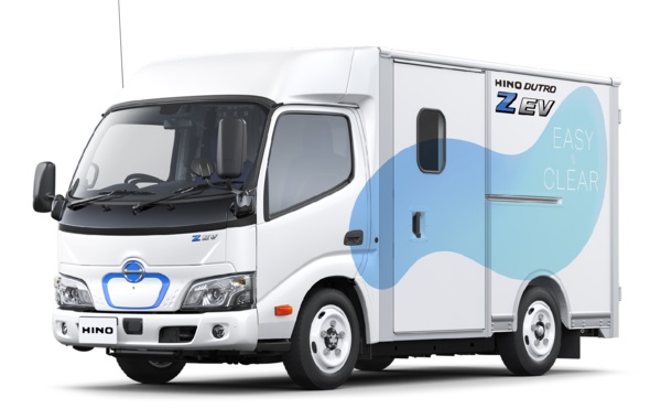 日野自動車、小型BEVトラック「日野デュトロ Z EV」を新発売