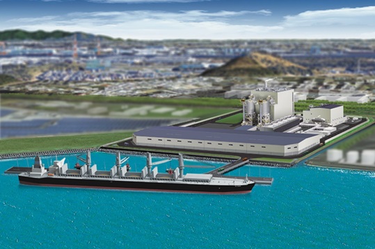 ＪＦＥ・中部電力など、国内最大級の木質バイオマス専焼「田原バイオマス発電所」の工事に着手