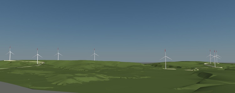 Ｌｏｏｏｐと中部電力、「ウィンドファーム豊富」の工事に着手