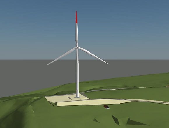 Looopと中部電力、「ウィンドファーム豊富」の工事に着手