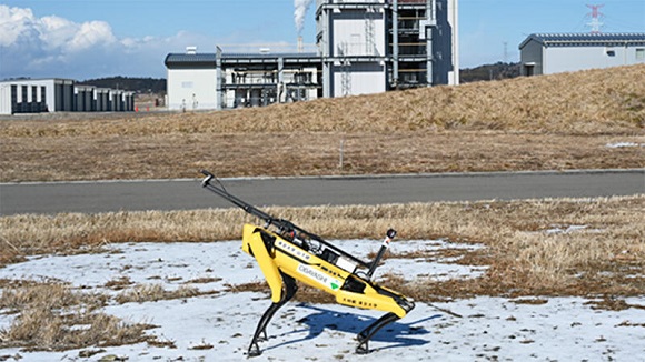 東京大学と大林組、自律4足歩行ロボットとUAVによる3次元計測システムの実証実験を実施