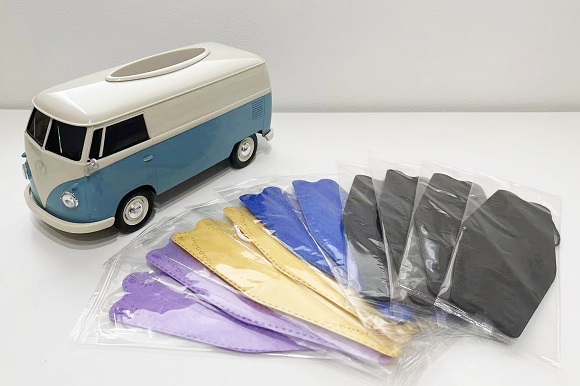 フォルクスワーゲン公式ライセンス商品「T1バス型ティッシュケース」