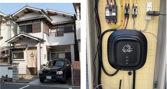 EVレンタカー、実質再エネ100%電力で走る電気自動車(大阪府泉佐野市)