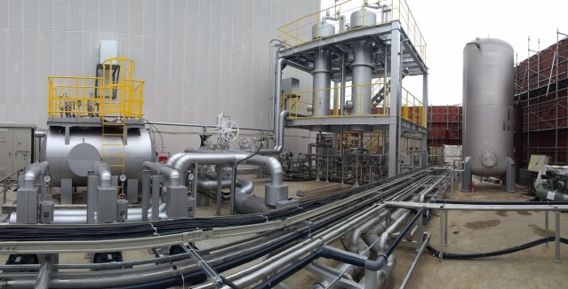 日立造船、清掃工場排出の二酸化炭素を利用したメタネーション設備の実証運転を開始