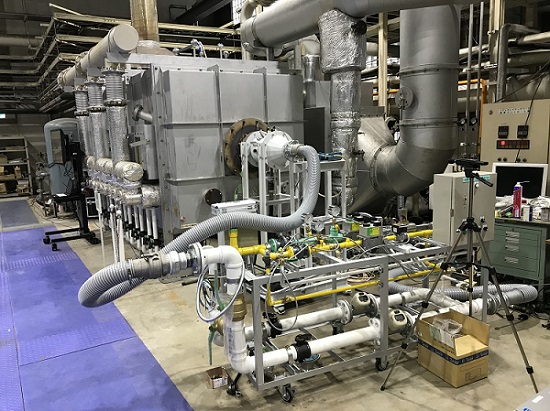 日工と東京ガス、アスファルトプラント向け「水素専焼バーナー」を共同開発