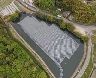 四国電力、香川県さぬき市「長谷池水上太陽光発電所」の営業運転を開始