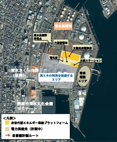 ENEOS、静岡「清水製油所跡地」を中心に次世代型エネルギー供給プラットフォームを構築