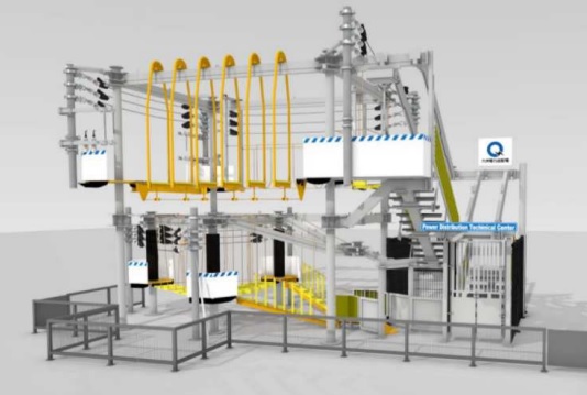 九州電力送配電、「キッザニア福岡」へ出展・停電復旧作業を体験