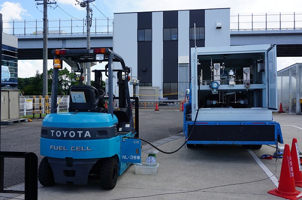 光南工業、燃料電池フォークリフトの普及モデル実証へ 参加
