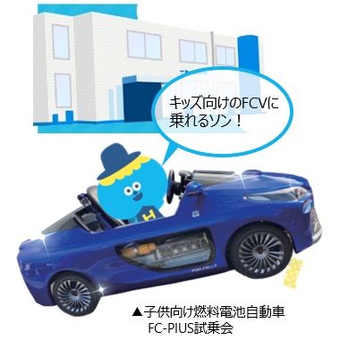 スイソミル、水素エンジン搭載車両「COROLLA CROSS H2 CONCEPT」を都内初展示